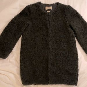 Black Wilfred Teddy Jacket Size Small